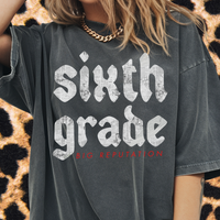Sixth Grade Rep Tee FRONT ONLY