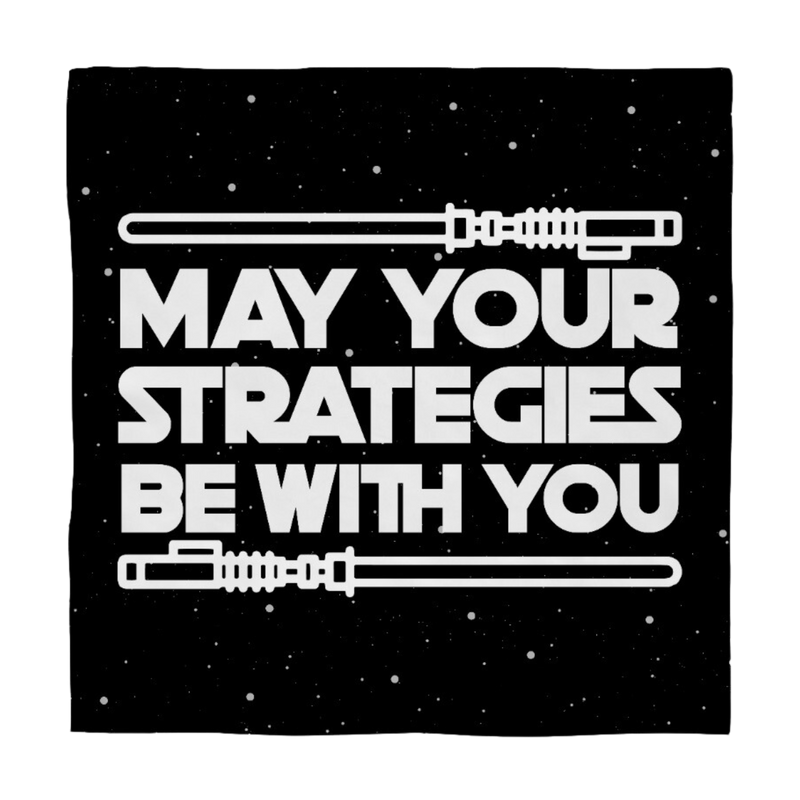 May Your Strategies Be With You Wall Decor