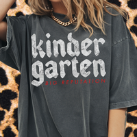 Kindergarten Rep Tee FRONT ONLY