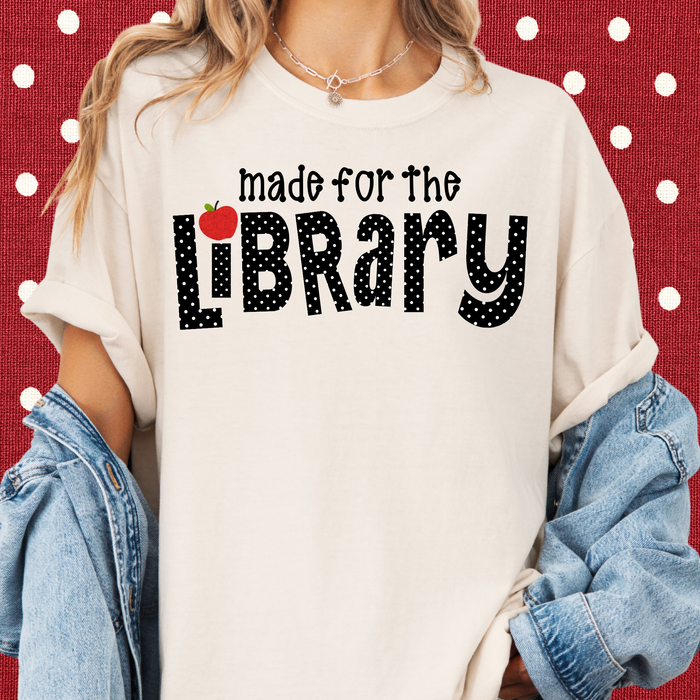 Dotted Librarian Tee