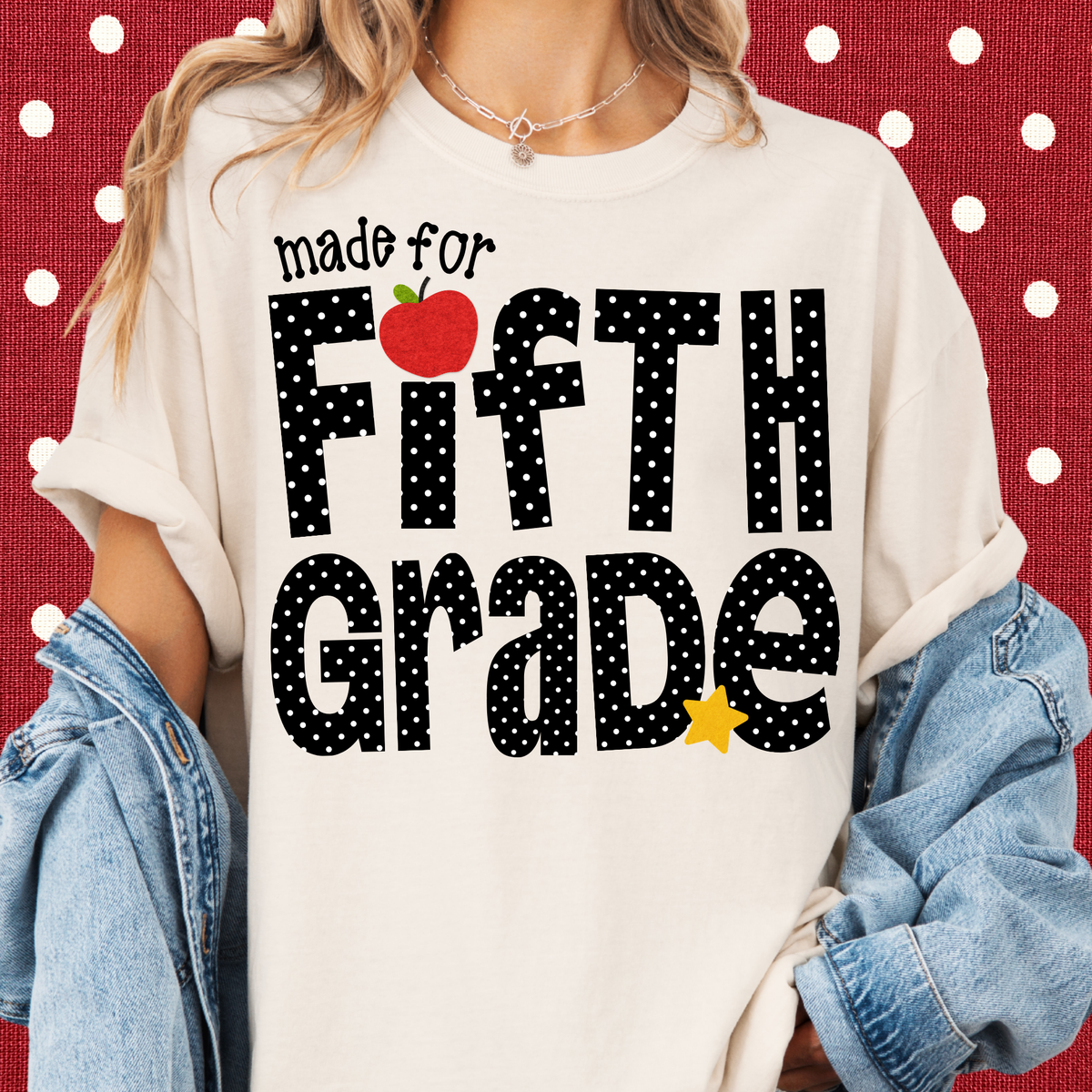 Dotted Made for Fifth Tee