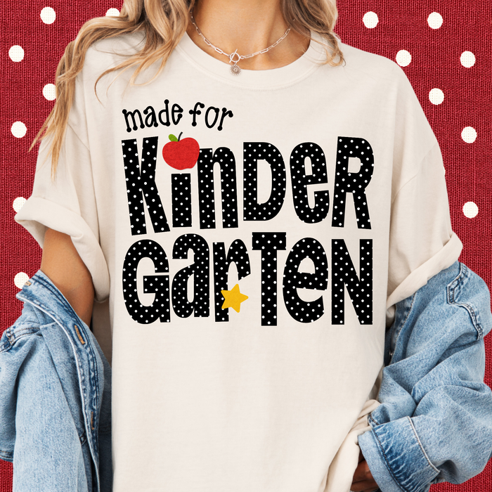 Dotted Made for Kinder Tee