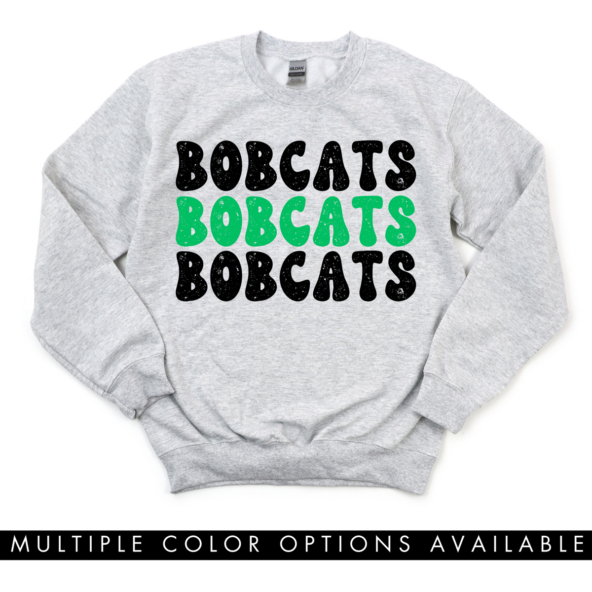 Bobcats on Repeat Crewneck Sweatshirt