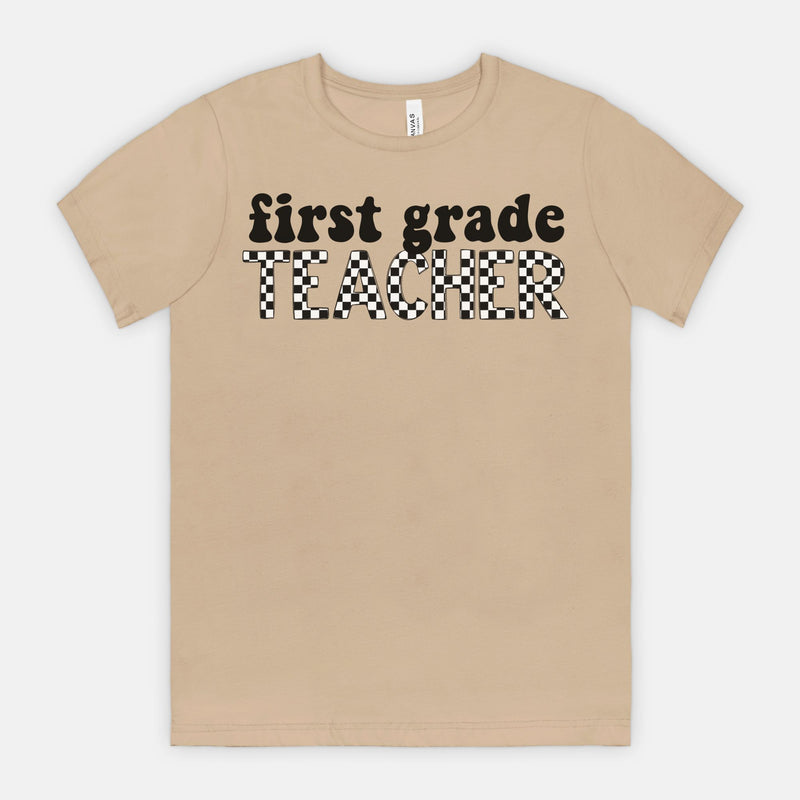 Checkered First Grade Tee