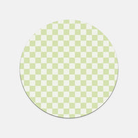 Green Check Mouse Pad