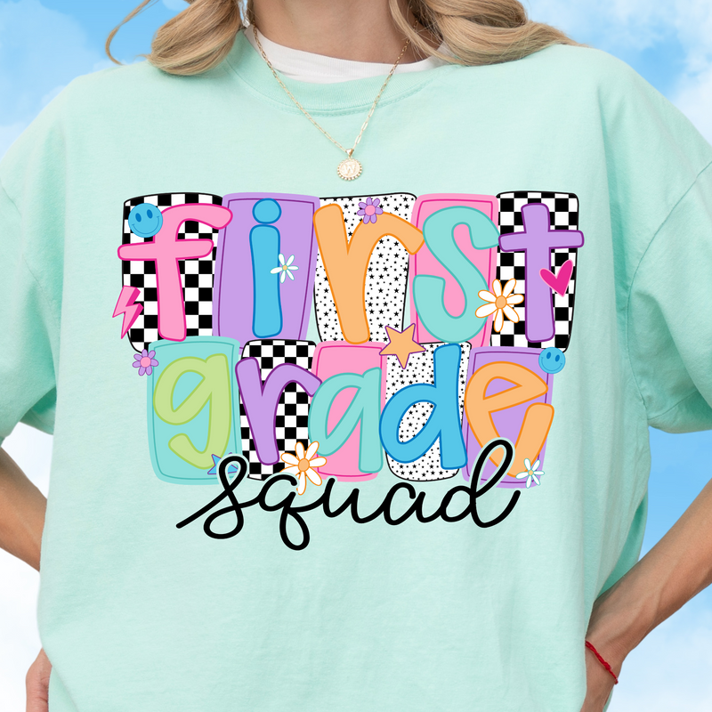 First Grade Squad Tee