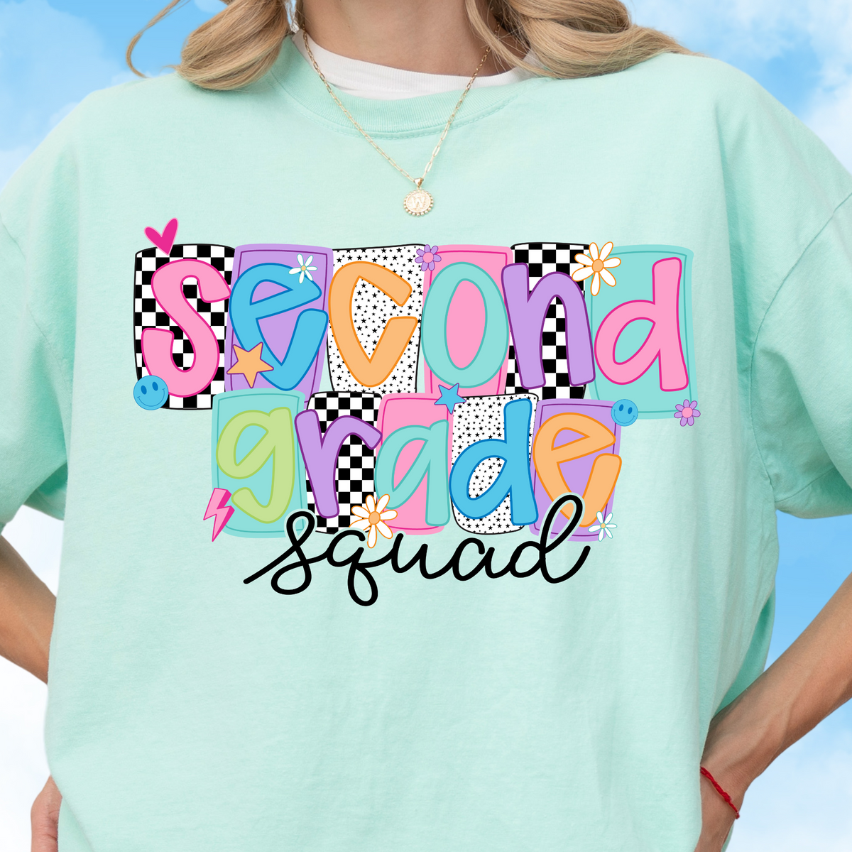 Second Grade Squad Tee