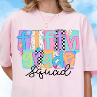 Fifth Grade Squad Tee