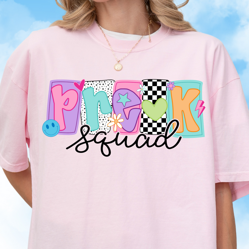 Pre-K Squad Tee