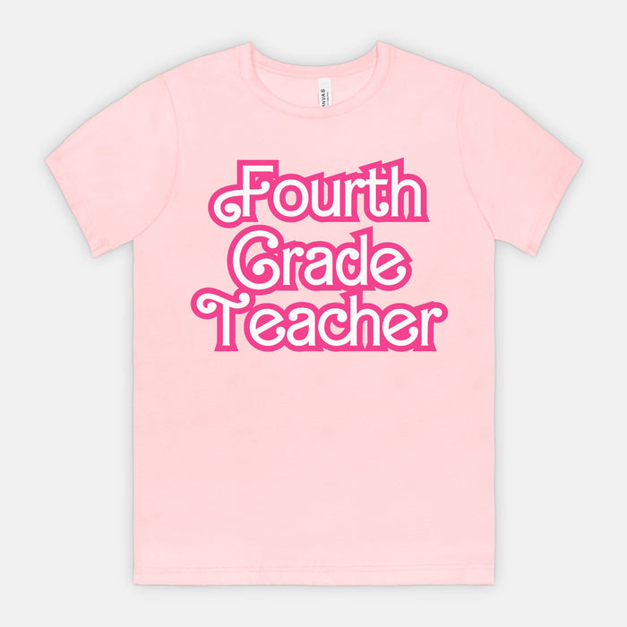 Fourth Grade Retro Barb Tee