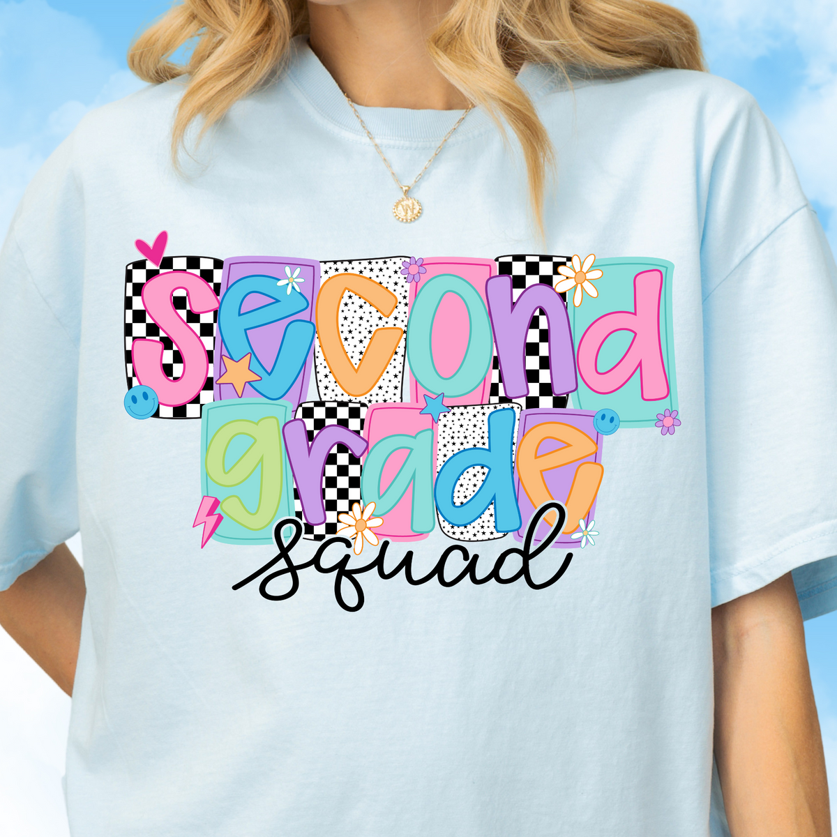 Second Grade Squad Tee