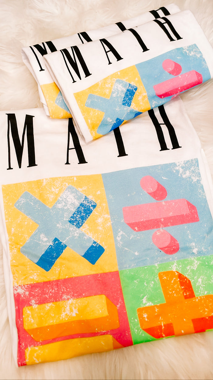 MATH COLORBLOCK TEE