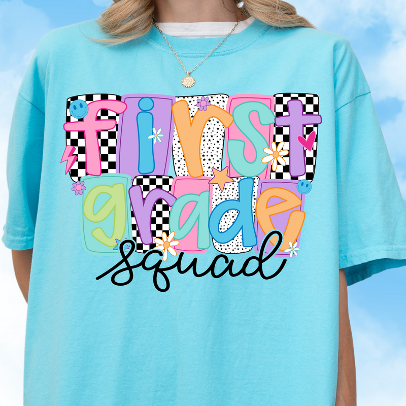 First Grade Squad Tee
