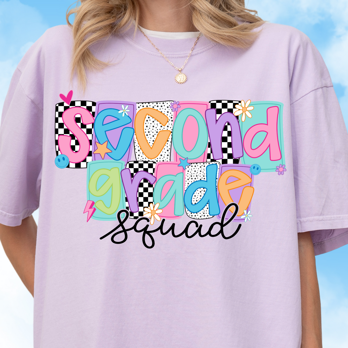 Second Grade Squad Tee
