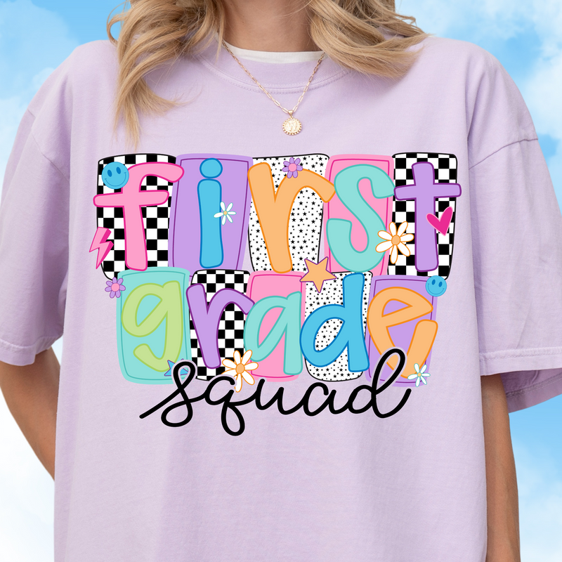 First Grade Squad Tee