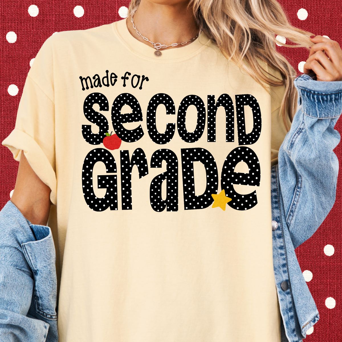 Dotted Made for Second Tee