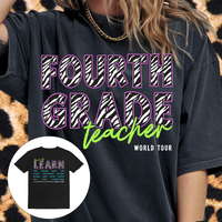 Fourth Grade World Tour Tee