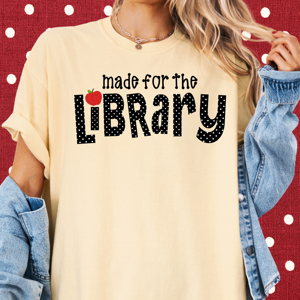 Dotted Librarian Tee