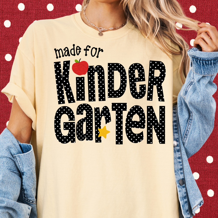 Dotted Made for Kinder Tee
