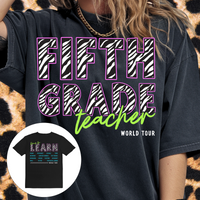 Fifth Grade World Tour Tee