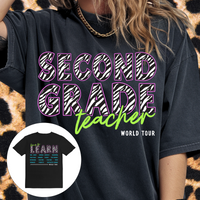 Second Grade World Tour Tee