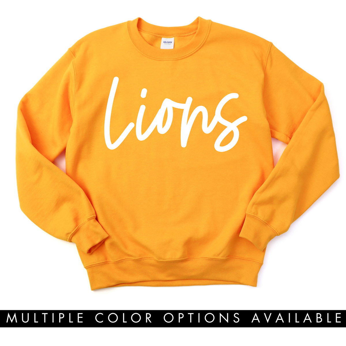 Lions Crewneck Sweatshirt Lipstick and Littles