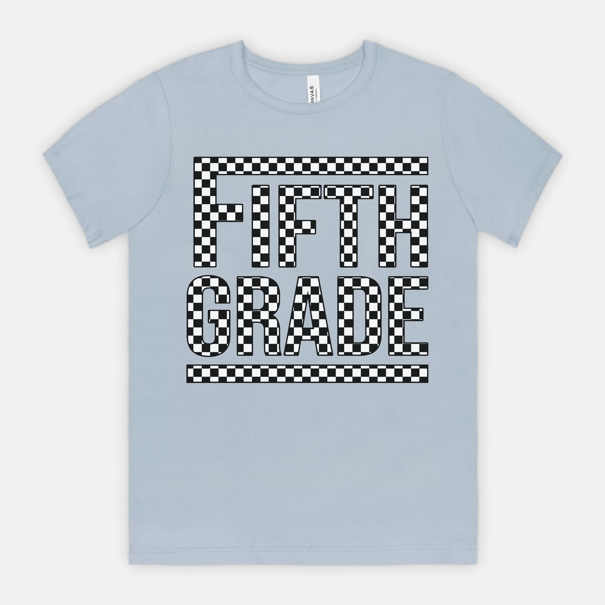 Fifth Grade Checked Out Tee