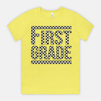 First Grade Checked Out