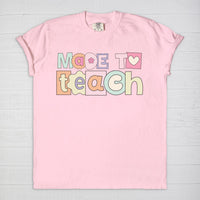 Made to Teach Collage Tee