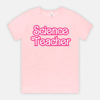 Science Teacher Retro Barb Tee