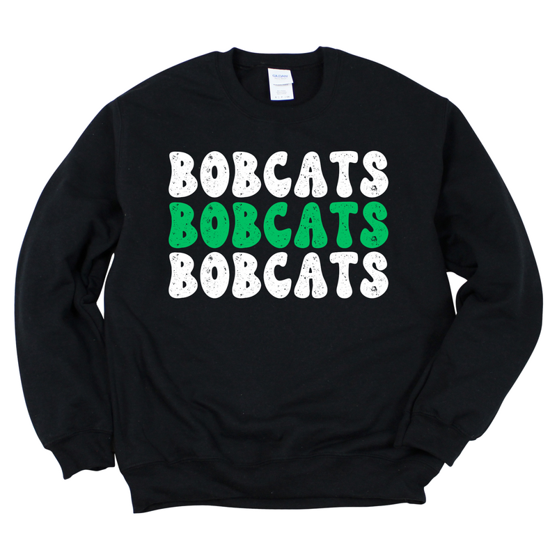 Bobcats on Repeat Crewneck Sweatshirt
