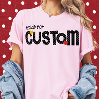 CUSTOM Dotted Tee