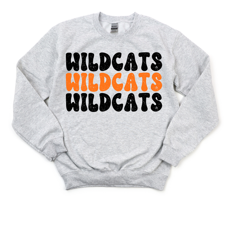 Wildcats on Repeat Crewneck Sweatshirt