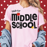 Dotted Made for Middle Tee