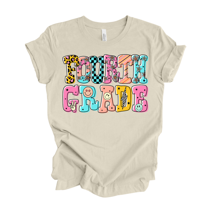 Fourth Grade Pattern Tee