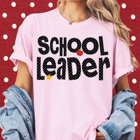 Dotted School Leader Tee