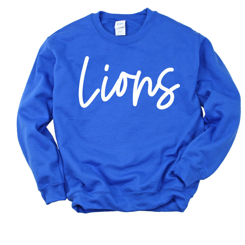 Lions 2025 crewneck sweatshirt