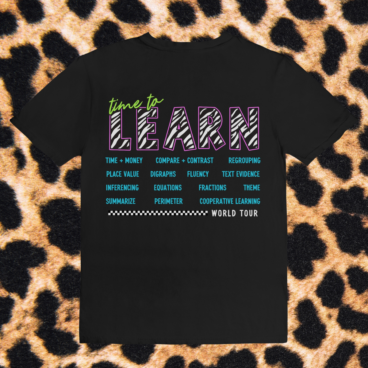 Second Grade World Tour Tee