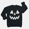 Black Pumpkin Crewneck Sweatshirt