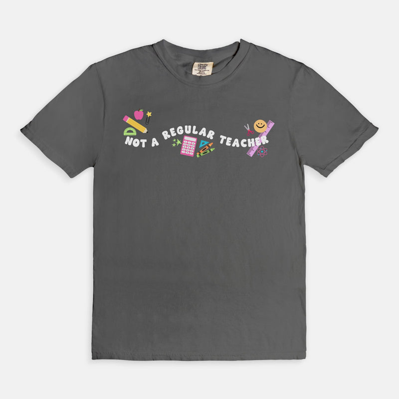 Dark Not A Regular Teacher Tee