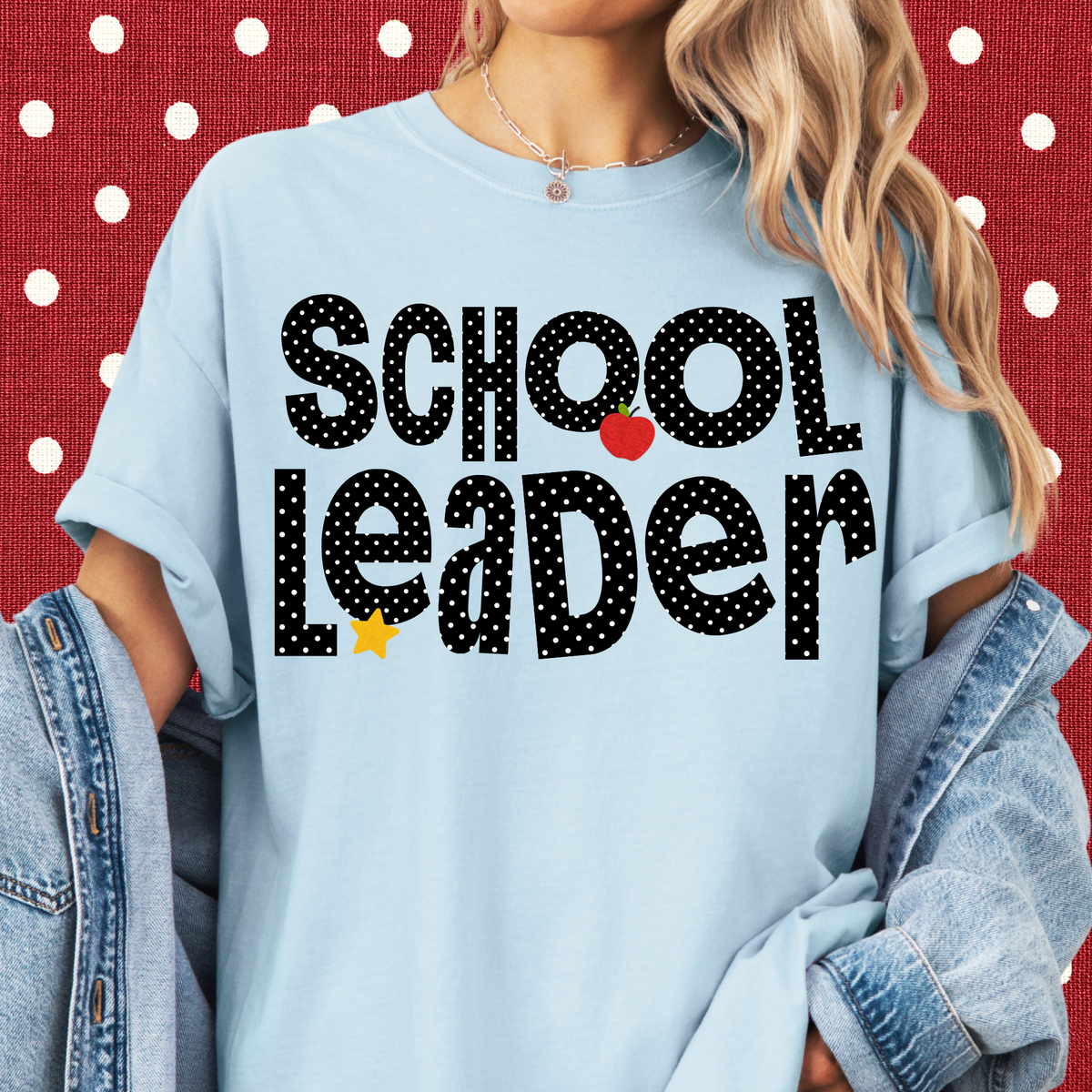 Dotted School Leader Tee