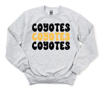 Coyotes on Repeat Crewneck Sweatshirt