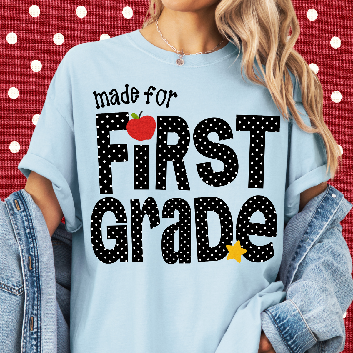 Dotted Made for First Tee