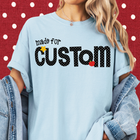 CUSTOM Dotted Tee