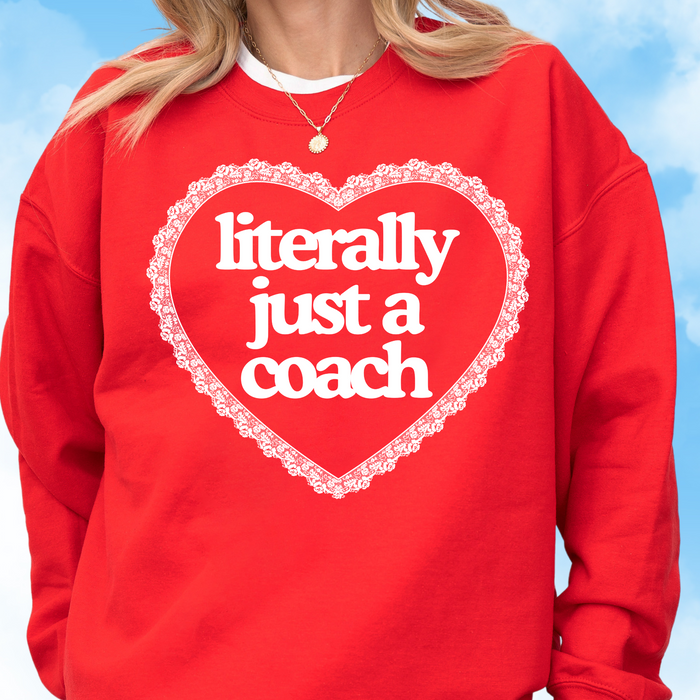 Literally Just a Coach Crewneck Sweatshirt