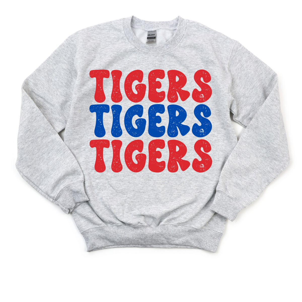 Tigers on Repeat Crewneck Sweatshirt