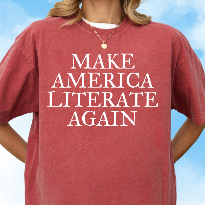 Make America Literate Again Tee