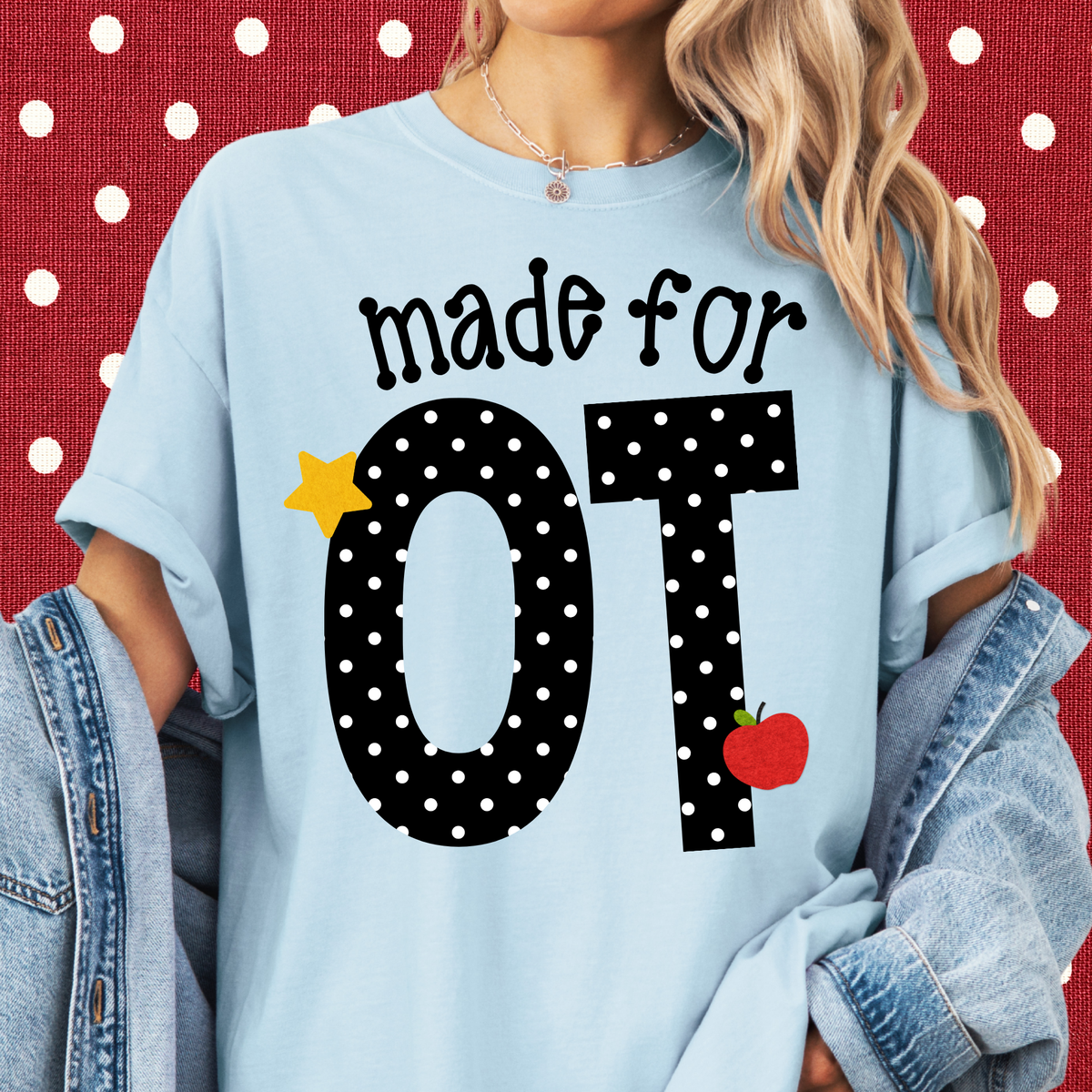 Dotted Made for OT Tee