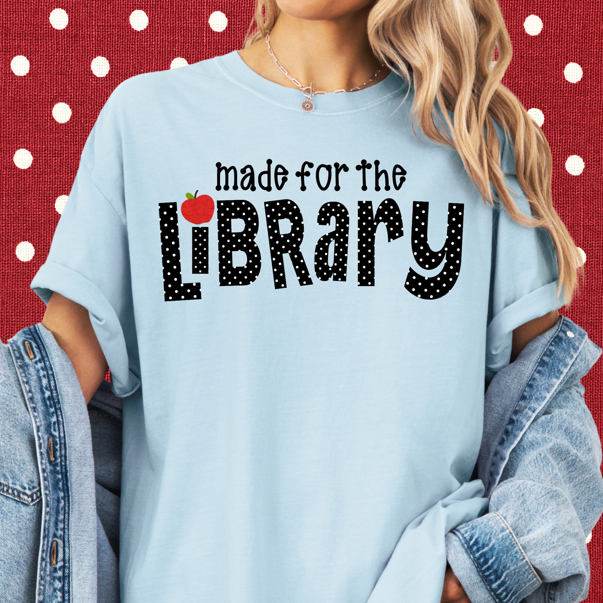 Dotted Librarian Tee