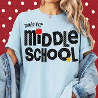 Dotted Made for Middle Tee